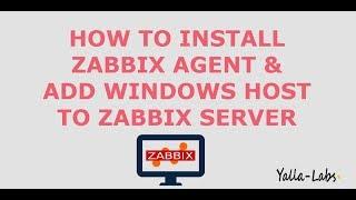 Zabbix - How to install Zabbix Agent On Windows Server