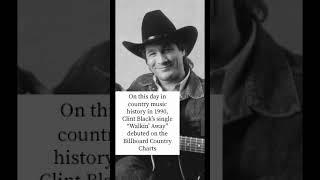 On this day in country music history in 1990 Clint Black hit the charts #countrymusic #90scountry