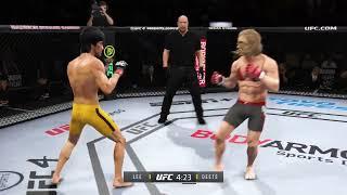 UFC 4 | Bruce Lee vs. Diana Deets (HOT MODEL) (EA Sports UFC 4)