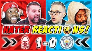 MAN CITY RIVALS & HATERS SMUG  REACTION TO NOTTINGHAM FOREST 1-0 MAN CITY | PREMIER LEAGUE