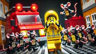 Lego-Virusmaus greift die Stadt an | Lego-Stop-Motion-Animation