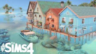Casitas Pesqueras | NO CC | Los Sims 4 SPEED BUILD