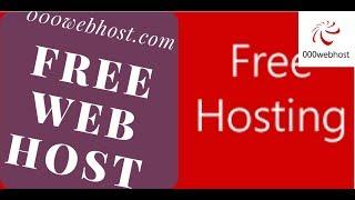 Free web hosting 2020 | How to host a website for free 000webhost.com