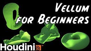 Vellum Simulation for Beginners in Houdini