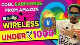 Top Tech In tamil | தமிழ் Cool Bluetooth Earphones under 1000 from AMAZON