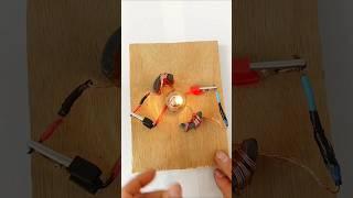 Free Electricity Generate With Magnet #freeenergy #electricity #tech #shorts