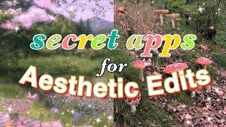 secret apps for aesthetic edits  part 3