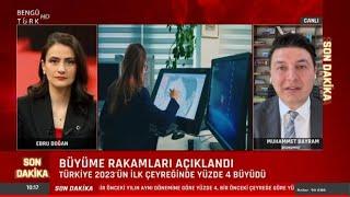 Büyüme Rakamları Açıklandı! Türkiye 2023'ün İlk Çeyreğinde Yüzde 4 Büyüdü