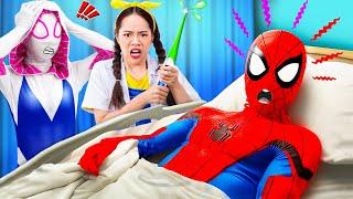 Chief Soyay Gets Trouble when Help Spider Man Sneaking into Superhero Hospital