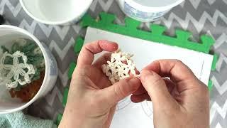 How to Stiffen Crocheted Snowflakes