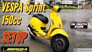 VESPA SPRINT 150 MODIFIED Upgraded