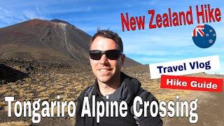 Tongariro Alpine Crossing | New Zealand Hiking Travel Vlog