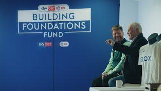 Eddie Gray surprises fans at Leeds United Foundation wellbeing session