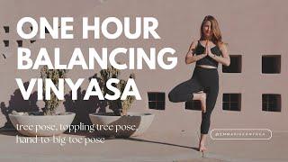 Find Balance Flow | 1 Hour Yoga Class | Tree, Toppling Tree, Big Toe Pose