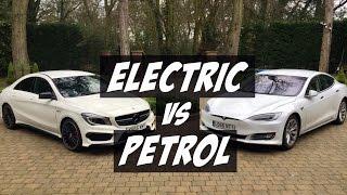 MERCEDES CLA 45 AMG vs TESLA MODEL S - Running Costs!