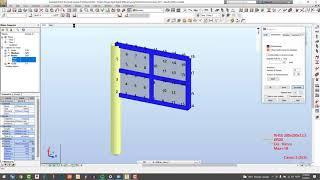 Robot Structural Analysis 2022 & IDEA StatiCa 21.0  Design Steel Digital Billboard