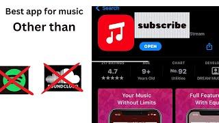 Best app for music Other than Spotify Aur sound cloud. Only on IOS Devices . 100% working