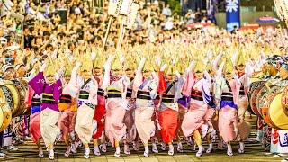 [2023] Powerful Awa Odori seen from special seats - Awaodori Japan in 4K