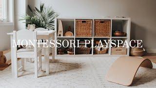 MONTESSORI INSPIRED PLAYROOM TOUR