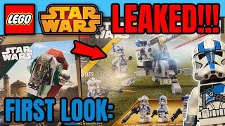 FIRST LOOK: LEGO STAR WARS 2023 SETS LEAKED! (501st Battle Pack & Slave 1)