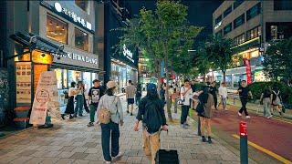 금요일밤 홍대거리의 인파속을 걷다 | 서울워커의 랜선여행 4K HDR