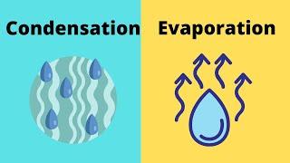 Evaporation vs Condensation