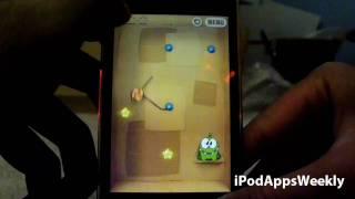 [HD] Cut The Rope! Game Review for iPhone/iPod Touch SUPER ADDICTING