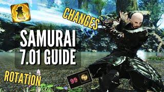 FFXIV Samurai Patch 7.01 Guide (Patch Changes, Opener, Rotation, + Tips and Tricks)