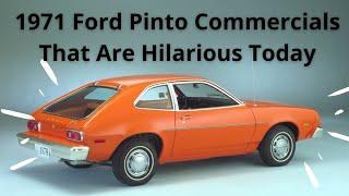 Ford Pinto Commercials From 1971!  LOL!