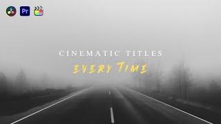 Cinematic Titles: 5 Easy Rules (How To)