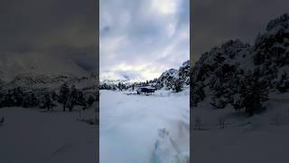 UNUSUAL to see SNOW storm ANTALYA turkey | Must visit  Saklikent ski resort #shorts #turkey