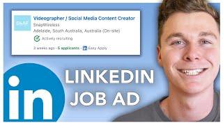 How to Post a Job on LinkedIn | Free or Paid LinkedIn Job Ad