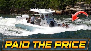 BOATERS IGNORE WARNING AND PAY THE PRICE AT BOCA INLET !! | HAULOVER INLET | WAVY BOATS