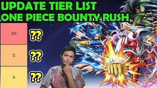 NEW TIER LIST !! UPDATE TRIO GERMA 66 DAN AKAINU ERA [ ONE PIECE BOUNTY RUSH ]