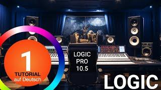 Logic Pro X für Anfänger #1 Tutorial Deutsch