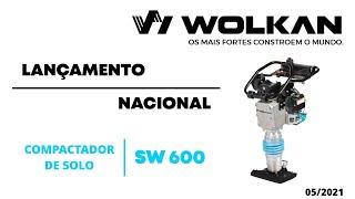 Compactador de solo novo | SW 600 | Wolkan | Tecnologia em compactação de solo e vibração concreto