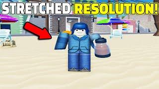 How To Get STRETCHED RESOLUTION.. (Roblox Arsenal)