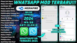 WhatsApp GB Terbaru 2024!! WA MOD ANTI BLOKIR TERBARU || Bisa Login Nomor Lama  | RcMods