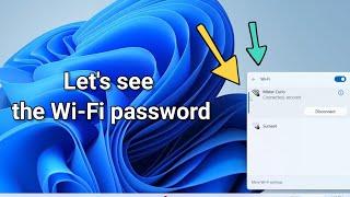 How to Find your WiFi Password || Windows 11.