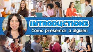 Expresiones Básicas en Inglés para Principiantes: Cómo Presentar a Alguien