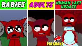 All Sprunki Retake Remixable Version: Sprunki but Babies Vs Sprunki But Adults Vs Sprunki but Human