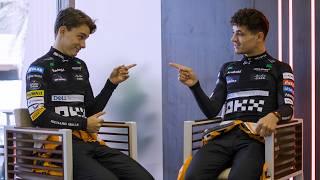 In Conversation With Lando Norris and Oscar Piastri | Looking Ahead To The 2024 F1 Season!