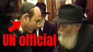 WATCH: An amazing conversation between a UN official & the Lubavitcher Rebbe