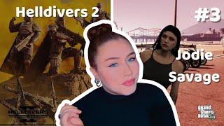 VOD - Helldivers 2 et Jodie Savage #3
