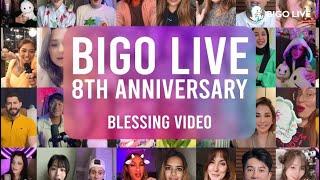 BIGO LIVE 8th anniversay - If I know what love is, it's because of you, BIGOers! #bigohost