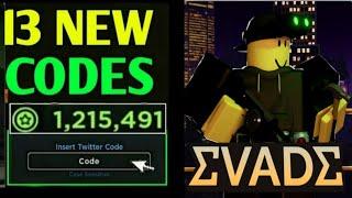 UPDATEEVADE CODES DECEMBER 2024 | ROBLOX EVADE CODES 2024