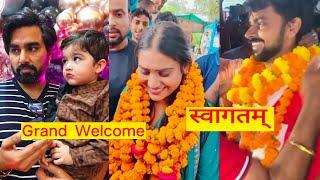 Grand Welcome of Love Kataria, Shivani Kumari & Armaan Malik | Krazy Neuz