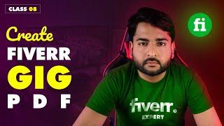 Create GIG PDF | Fiverr GIG PDF | Create PDF For Fiverr GIG Using Canva