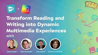 Transform Reading and Writing Into Dynamic Multimedia Experiences with WeVideo + Book Creator