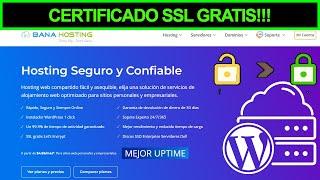 Instalar un CERTIFICADO SSL  GRATIS 2021   Activar HTTPS en Cpanel  en BANAHOSTING y WordPress